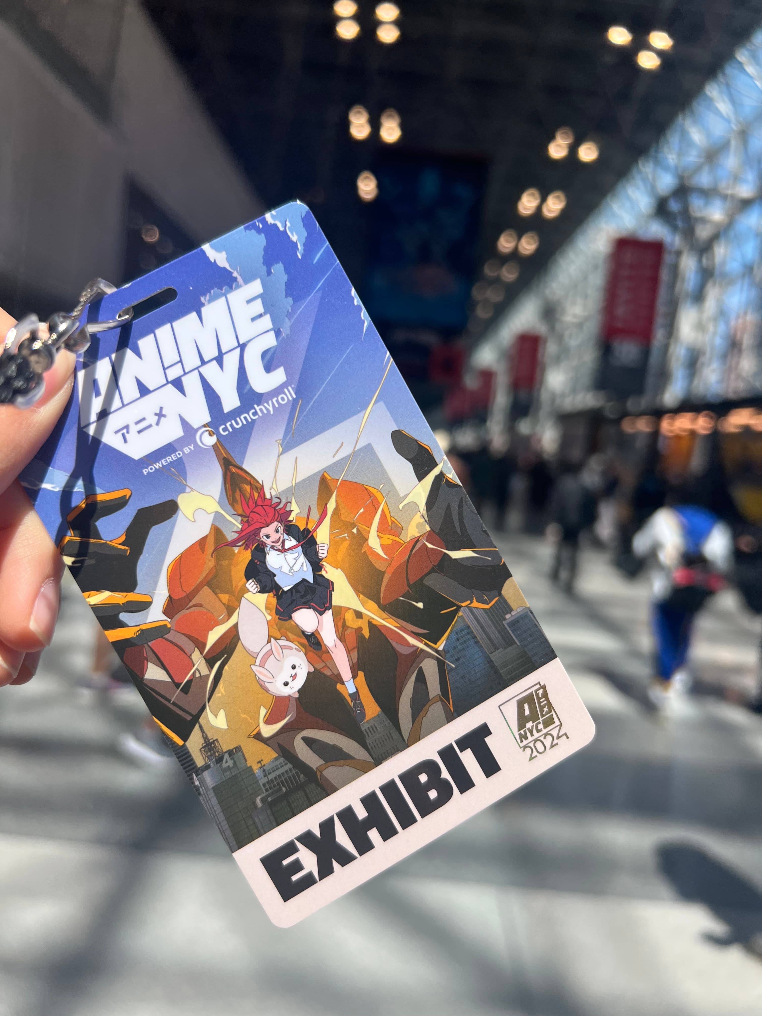 The AI2U exhibit and team at Anime NYC 2024