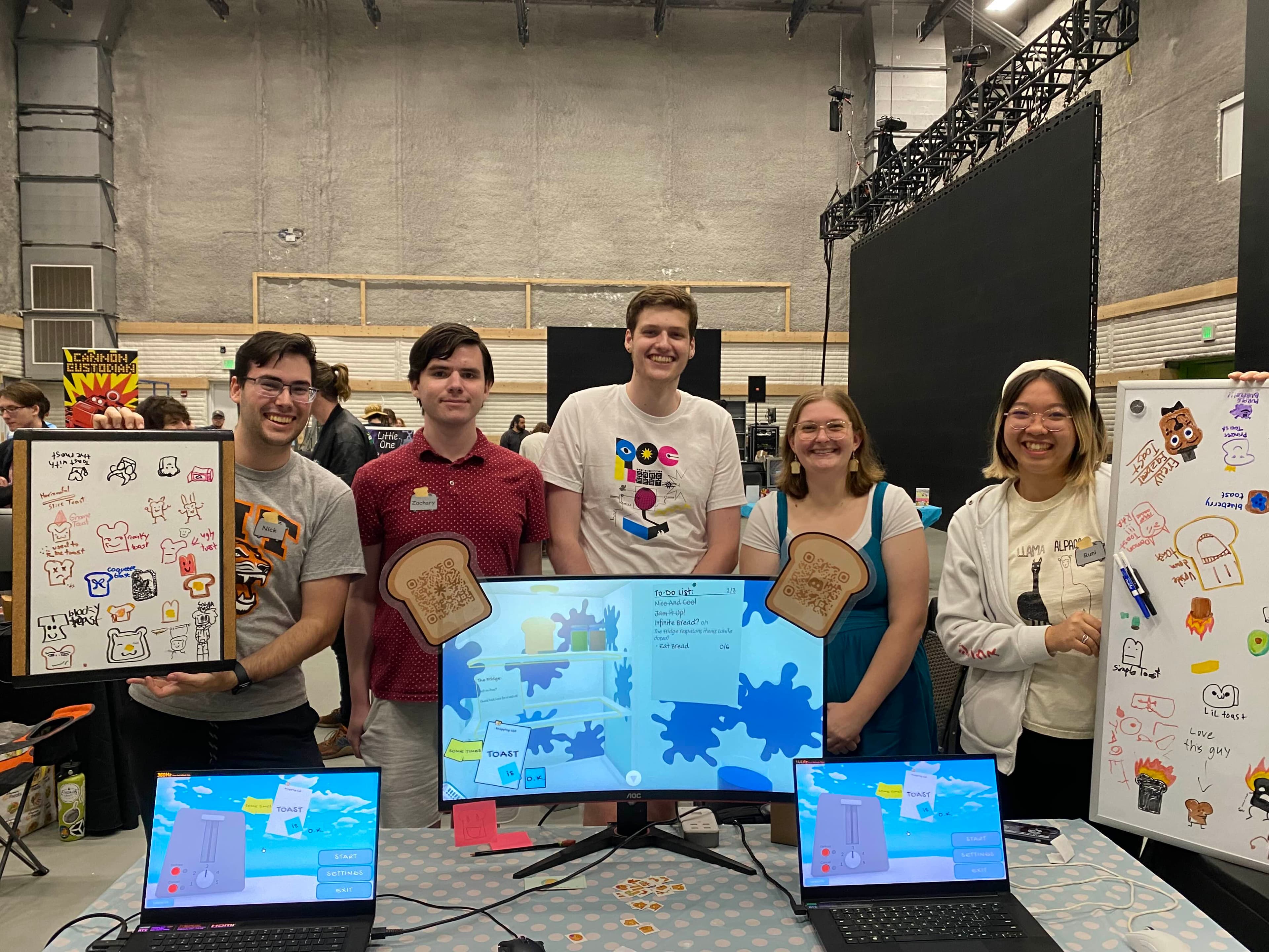 Team Toast at Rochester Game Festival 2024