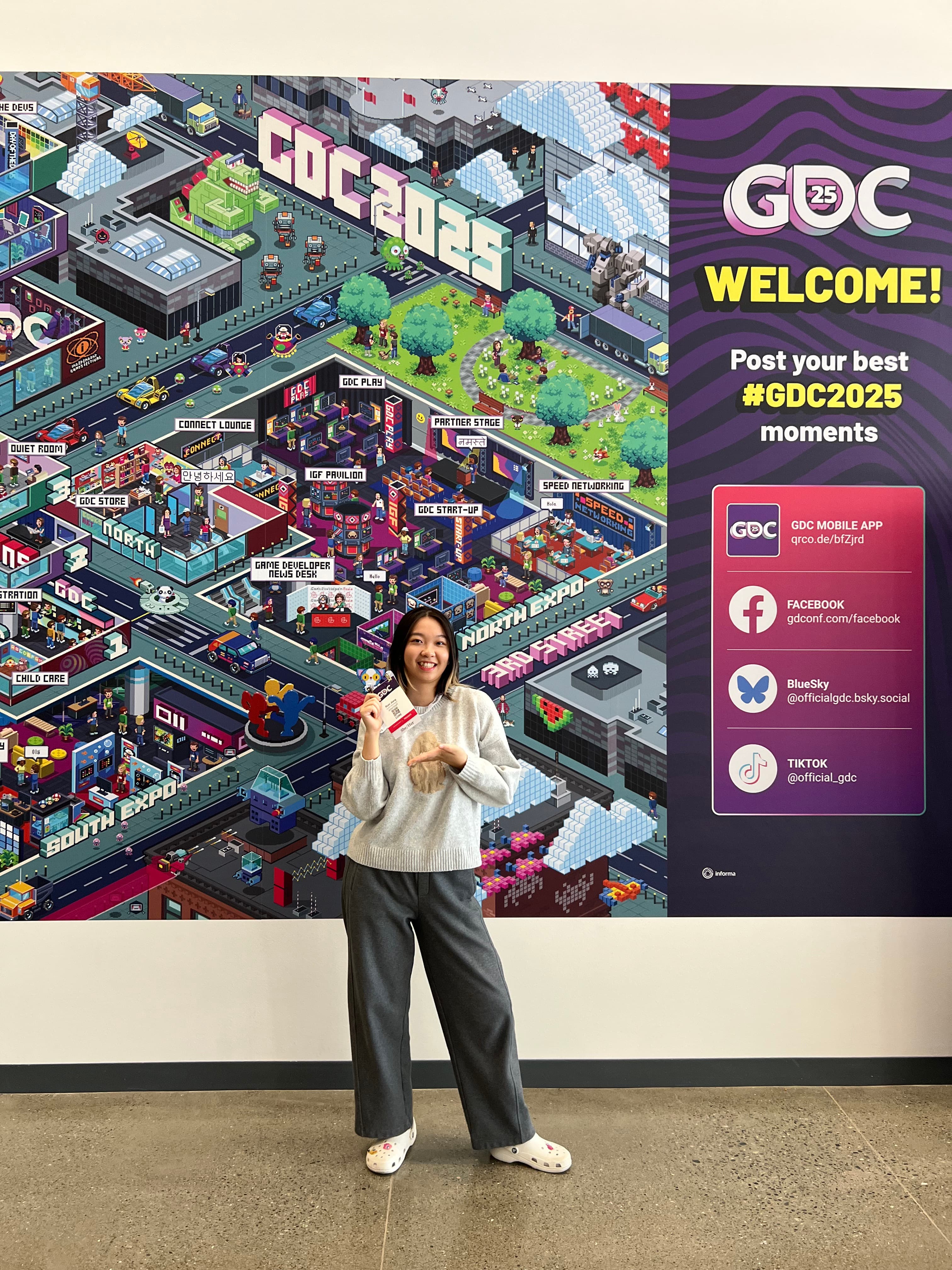 A personal field note photograph from GDC 2025